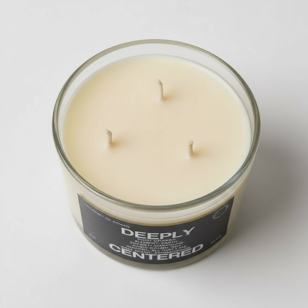 Deeply Centered – Root Chakra Healing Candle