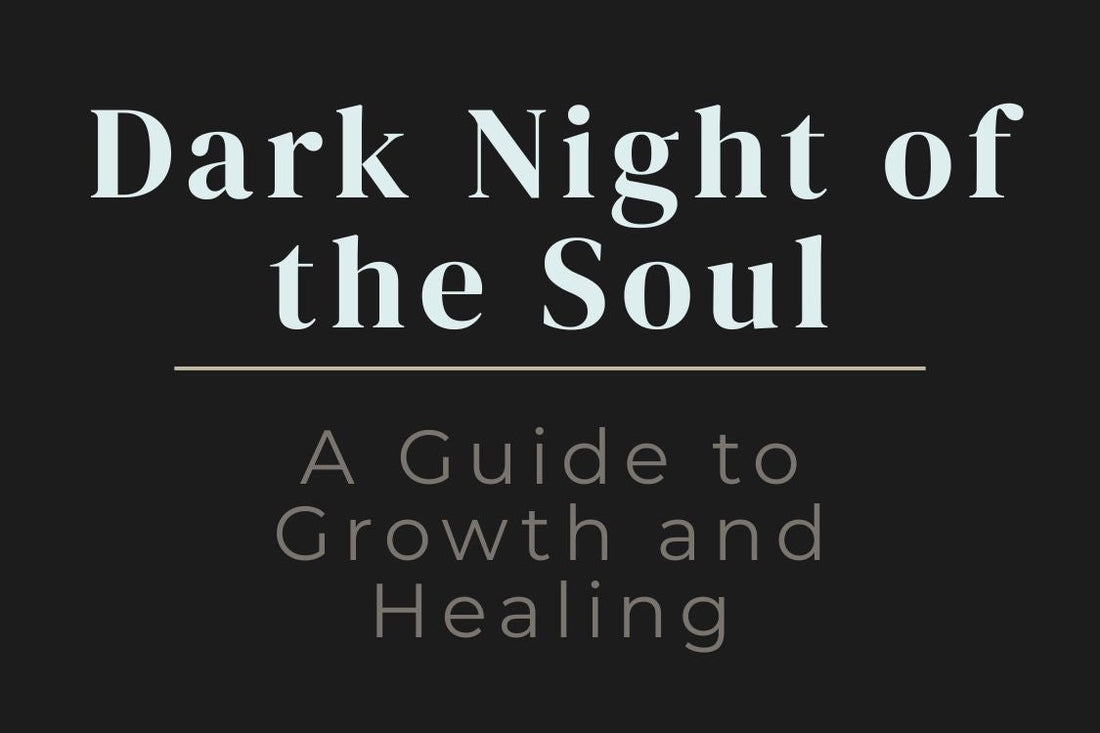 blog cover image for "Dark Night of the Soul: A Guide to Growth and Healing" – dark night of the soul, spiritual awakening, emotional healing, transformation