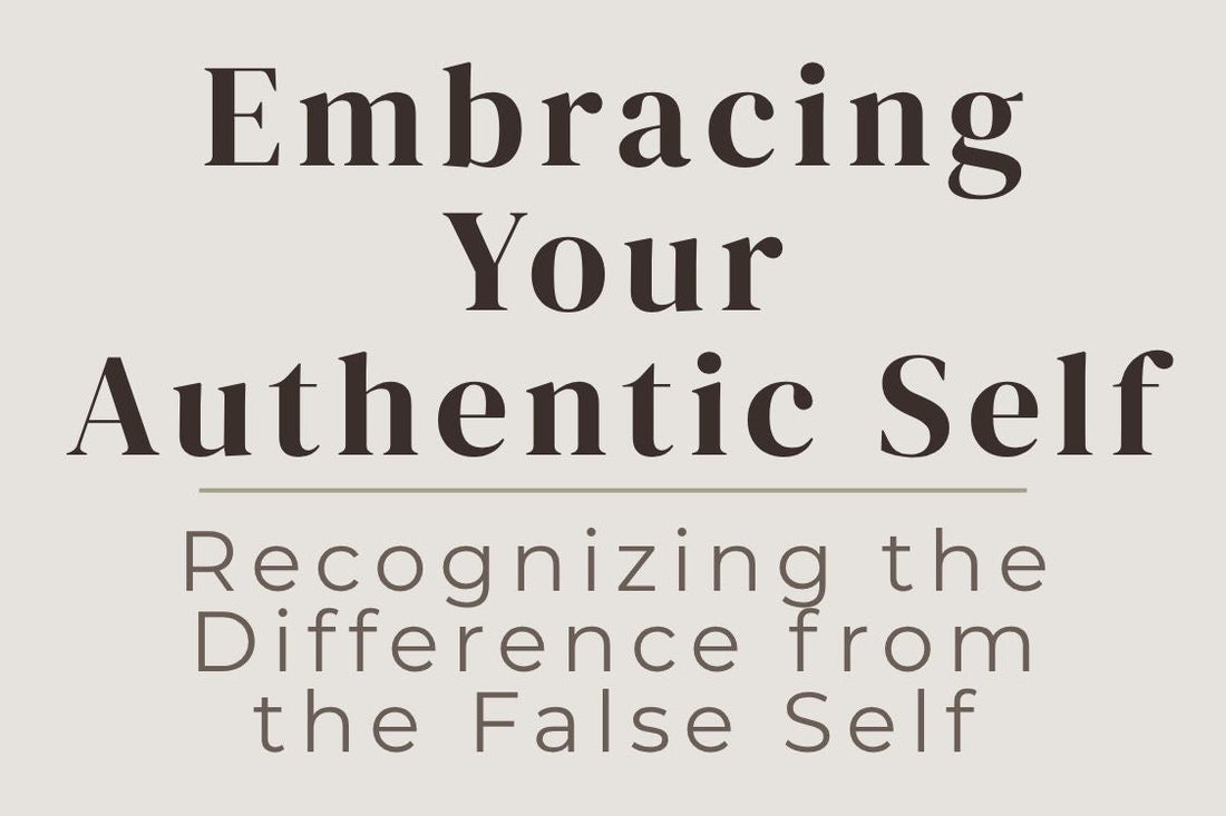 blog cover image "Embracing Your Authentic Self: Recognizing the Difference from the False Self" authentic self, false self, self awareness, identity healing, personal growth
