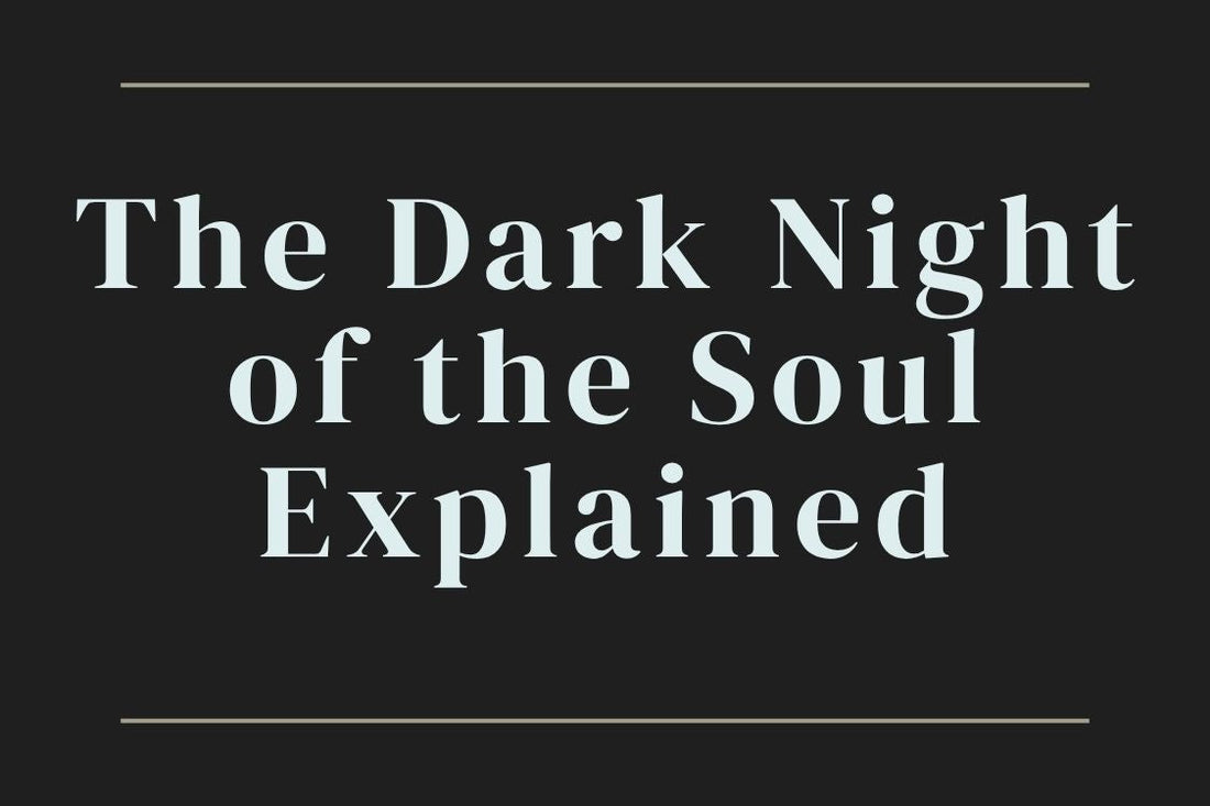 blog title cover “The Dark Night of the Soul Explained” dark night of the soul, spiritual awakening, emotional healing, transformation, inner growth, spiritual journey