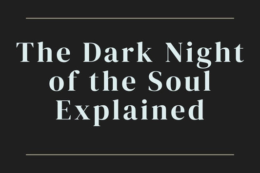 blog title cover “The Dark Night of the Soul Explained” dark night of the soul, spiritual awakening, emotional healing, transformation, inner growth, spiritual journey