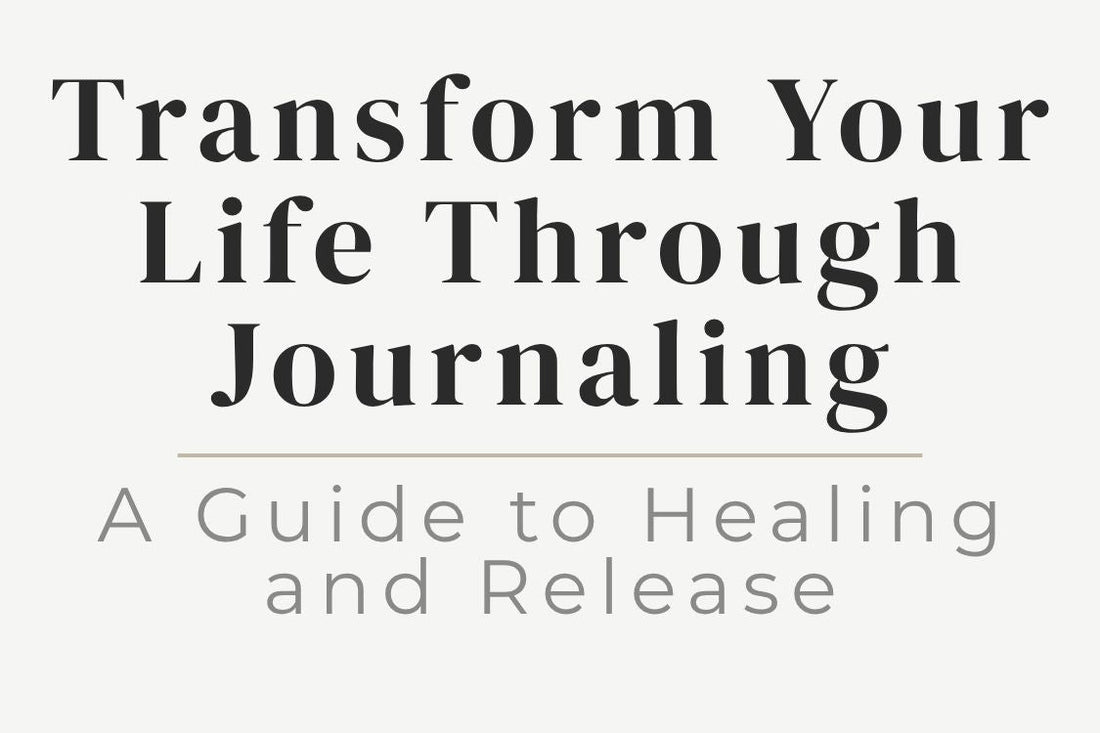 blog title cover “Transform Your Life Through Journaling: A Guide to Healing and Release” journaling, emotional healing, self-reflection, release, shadow work, personal growth