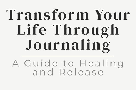 blog title cover “Transform Your Life Through Journaling: A Guide to Healing and Release” journaling, emotional healing, self-reflection, release, shadow work, personal growth