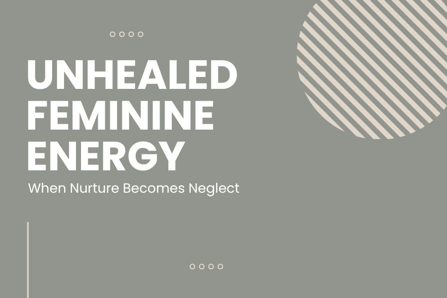 Exploring and healing unhealed feminine energy through self-reflection, shadow work, and emotional balance.