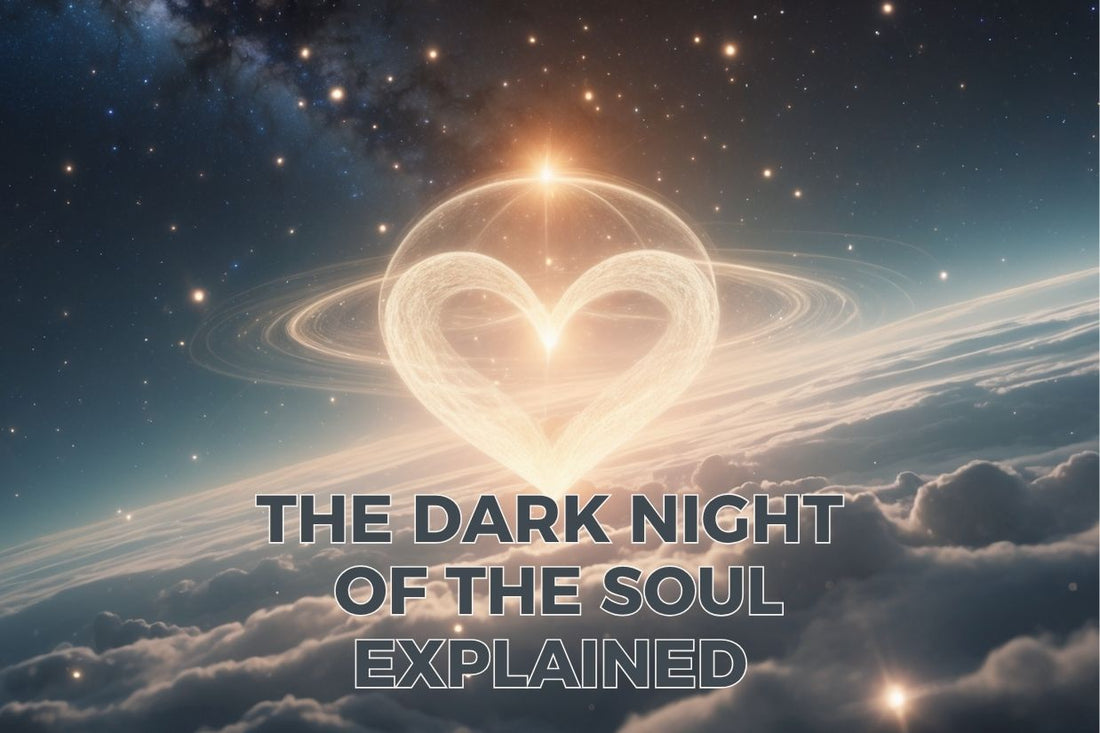 Blog banner for The Dark Night of the Soul Explained: navigating spiritual challenges and supporting inner growth and transformation.
