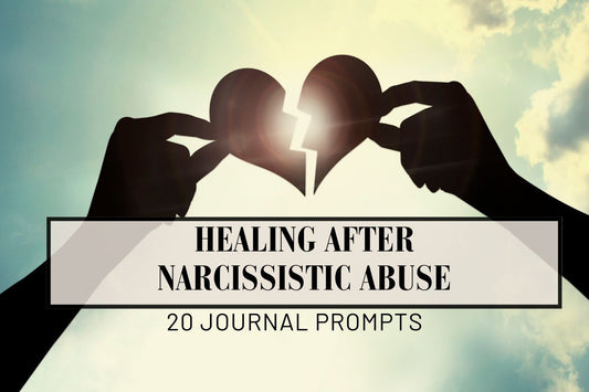 Journaling prompts to support healing after narcissistic abuse, reclaiming self-worth, trust, and emotional empowerment.