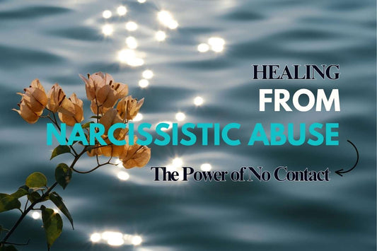 Blog banner for Healing from Narcissistic Abuse: using no contact to protect energy, rebuild boundaries, and reclaim personal power.