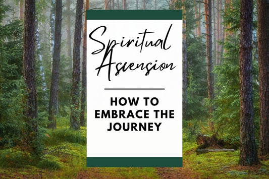 Blog banner for Spiritual Ascension: embracing the journey, aligning energy, and connecting with higher guidance for personal growth.