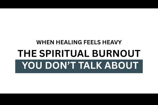 Blog banner for When Your Spirit Feels Tired: Understanding Soul-Level Exhaustion — recognizing signs of spiritual fatigue, restoring energy, and reconnecting with your inner guidance.