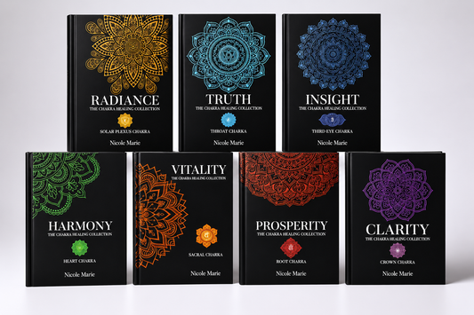 The Chakra Healing Journal Collection of shadow work journals for chakra healing, self-reflection, and emotional wellness