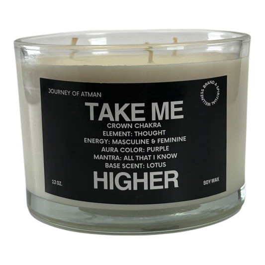 Take Me Higher – Crown Chakra Healing Candle