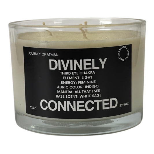 Divinely Connected – Third Eye Chakra Healing Candle