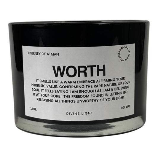 Worth Affirmation Candle