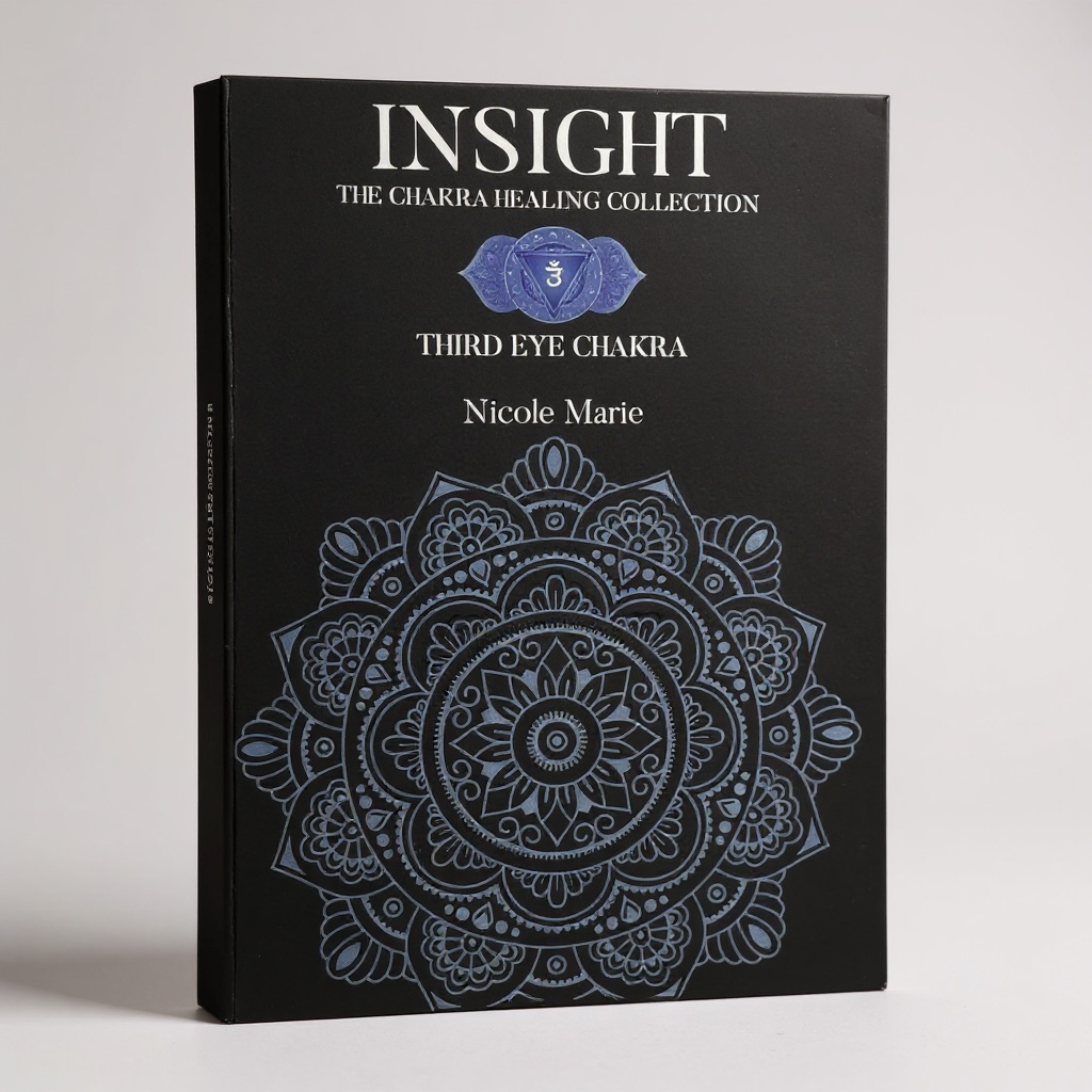 Insight Shadow Work Journal for Third Eye Chakra healing, supporting intuition, inner vision, and deeper self-awareness.