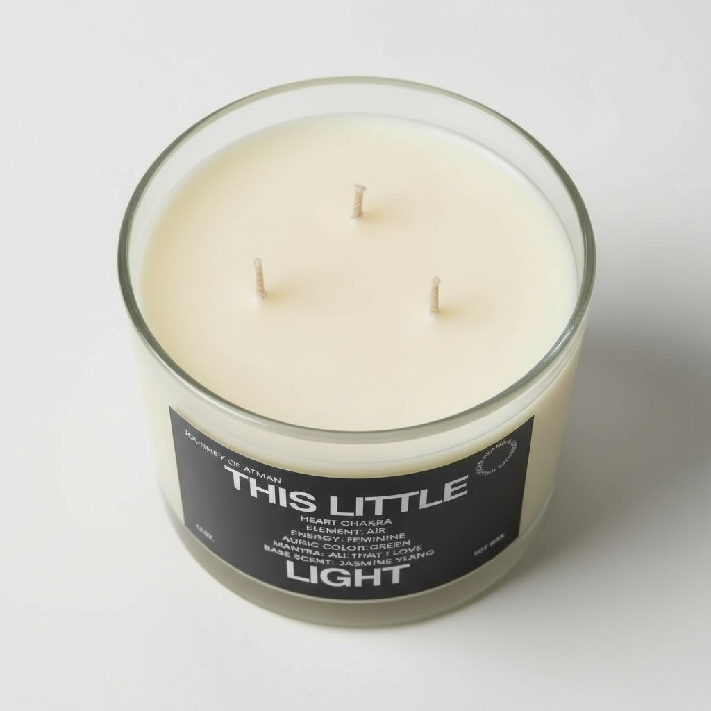 This Little Light – Heart Chakra Healing Candle